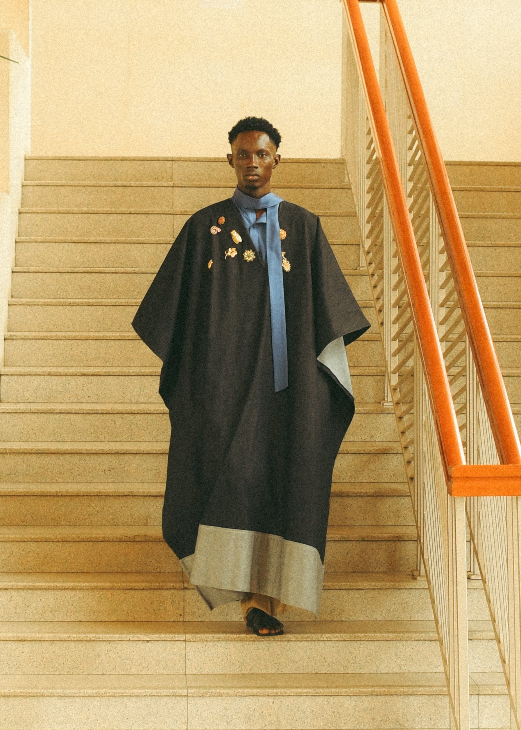 Denim Grand Boubou